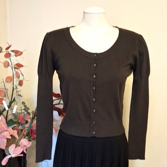 NWOT Woman's soya concept Gray Cardigan Knitwear Lightweight Ladies Sweater - Picture 3 of 8